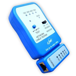 อุปกรณ์ทดสอบสัญญาณสาย Lan/สายโทรศัพท์ Cable Tester LINK (TX-1302)