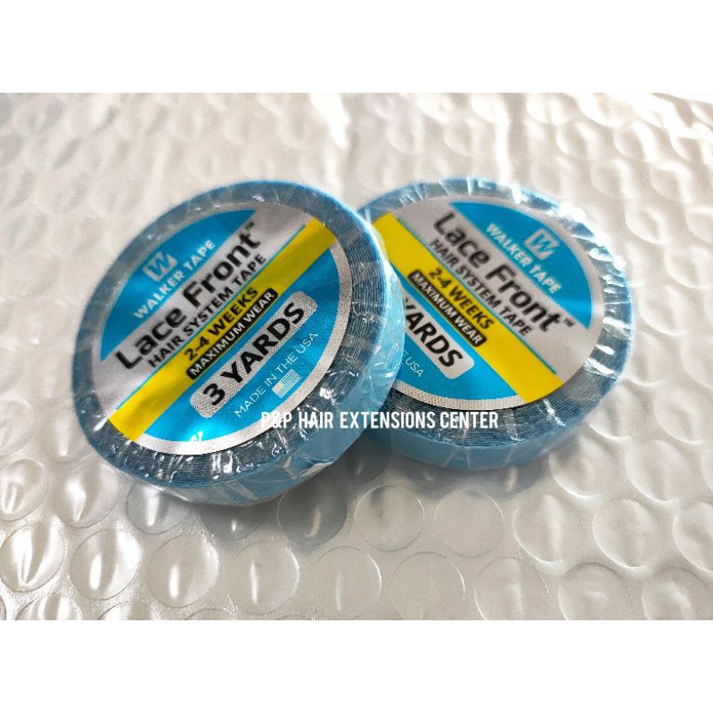 เทปกาวติดวิกผม เทปกาว Walker tape – Lace Front Hair System Tape × 1 ม้วน ความยาว 3 หลา หน้ากว้าง 0.8 เซนติเมตร(0.3 นิ้ว) ราคา ถูกที่สุด ดีลบีเคเค แกลเลอรีภาพที่ 4