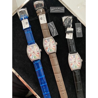 นาฬิกา FRANCK MULLER  Grade origi  No box  Japan  Batterry การันตีความเหมือนที่สุดให้เลยถ่ายสดจากสินค้าจริง100%