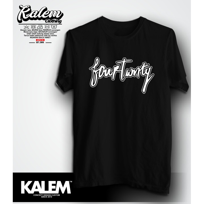 เสื้อยืดโลโก้ FOUR TWENTY เสื้อยืดวง 4.20 ล่าสุด - KALEMCLOTHINING