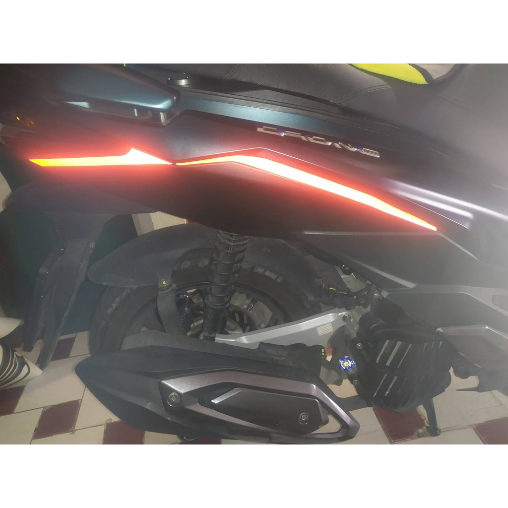 GPX  DRONE 155 ฟิล์มแต่งครอบฝาข้าง ป้องกันรอย เพิ่มความสวยงาม