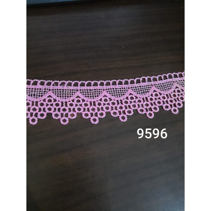GYPER LACE 9596 / ลูกไม้ปักผ้า / ลูกไม้ / HITS LACE