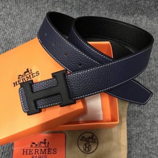 เข็มขัดHERMES เกรดพรีเมี่ยม ปั้มทุกจุด กล่อง ถุงผ้าครบ