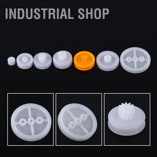 Industrial Shop ชุดอุปกรณ์รอกพลาสติก 7 ชิ้นสําหรับเข็มขัดรถยนต์หุ่นยนต์ Diy