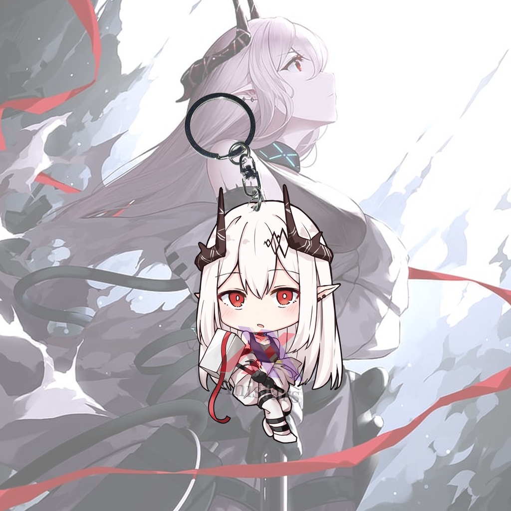 GANTUNGAN Arknights Mudrock พวงกุญแจ - พวงกุญแจ - พวงกุญแจ - อะนิเมะ - เกม - AK