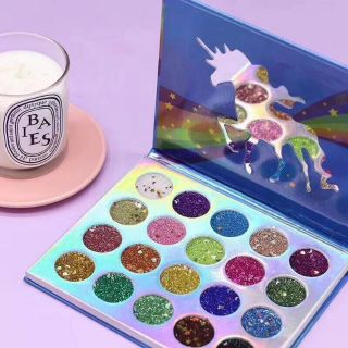 อายแชโดว์กลิตเตอร์ พาเลทใหญ่ unicorn dikalu