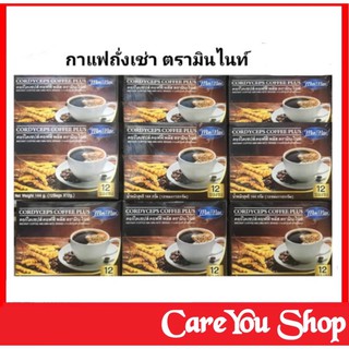 Cordyceps Coffee Plus กาแฟถั่งเช่า ตรามินไนท์ 1 กล่อง บรรจุ 12 ซอง