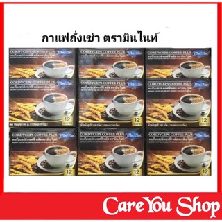 Cordyceps Coffee Plus กาแฟถั่งเช่า ตรามินไนท์ 1 กล่อง บรรจุ 12 ซอง