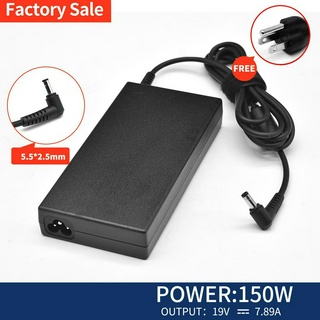 Chicony อะแดปเตอร์แล็ปท็อป 150W 19.5V 7.7A Slim MSI Ac A14-150P1A 5.5 มม. สําหรับ MSI GF62 7RE MS-16J9 Clevo P670RA P671RA P655RA P650RA P651RA MSI Gaming GL62 7RD GE72 7RE GV62 8RD