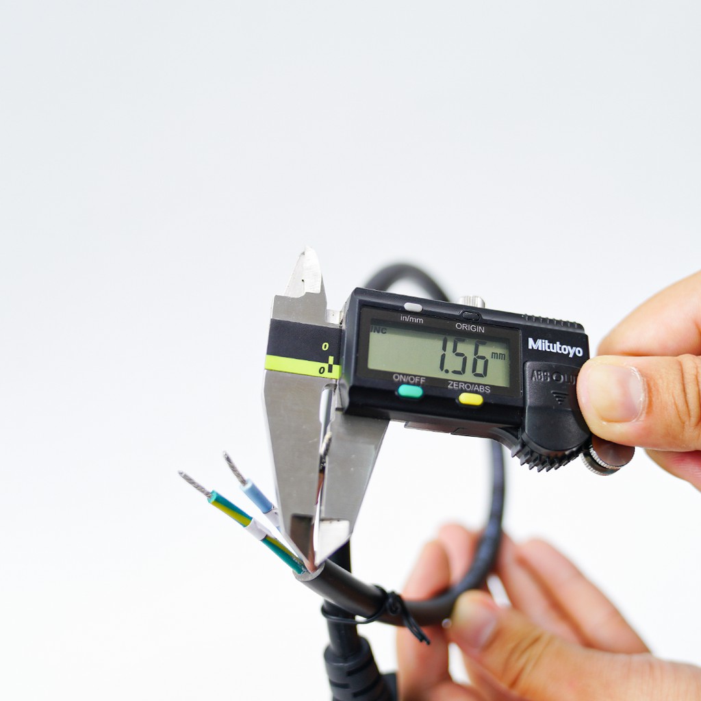 สายหล่อหัว ปลั๊กไฟ VCT ขนาด 3x1.5 ยาว A 1 -10 เมตร สายหนาอย่างดี สายปลั๊กไฟสำเร็จหล่อหัว - รูปที่ 3