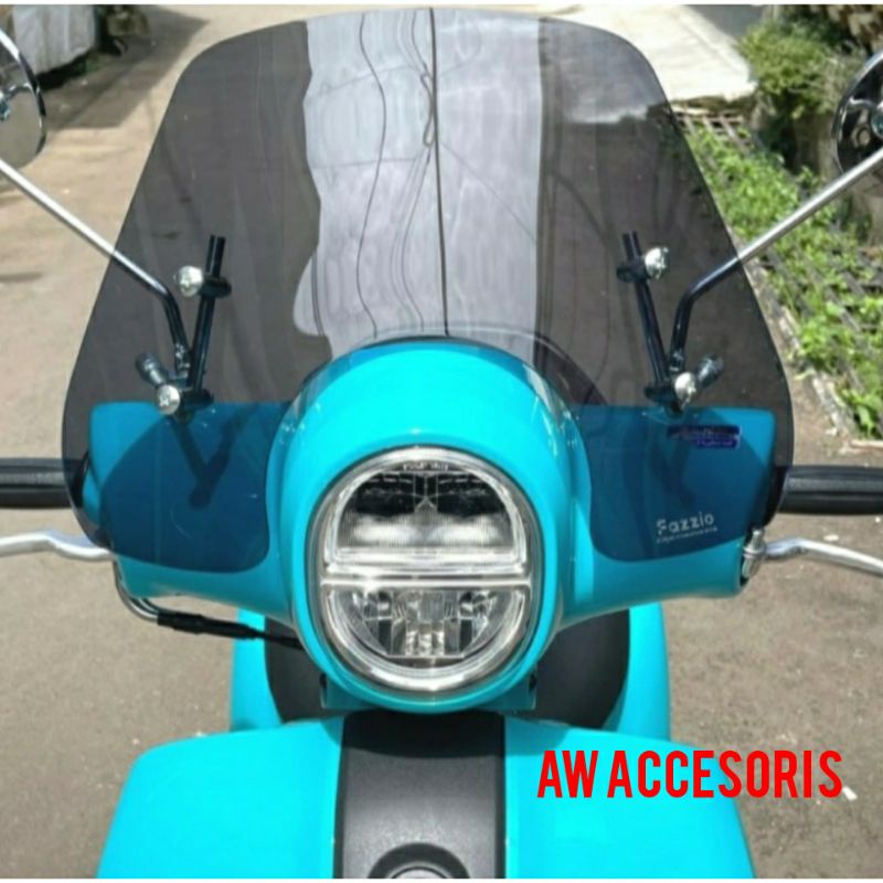 Fazzio 125 Motorcycle Visor Fazzio Windshield Fazzio 125 PNP Windshield