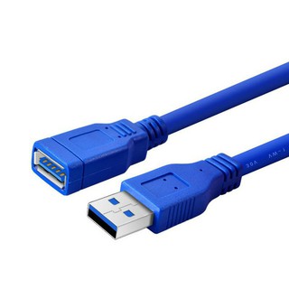 สายต่อยาว USB3.0 Male To Female Extension 1.5M  สีดำ/สีฟ้า