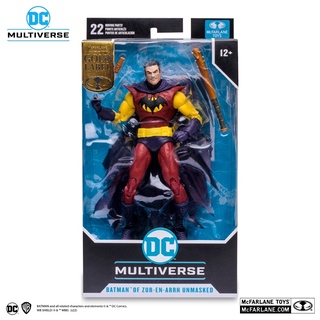 Mcfarlane DC Batman Zur-En-Arrh Unmasked Gold Label