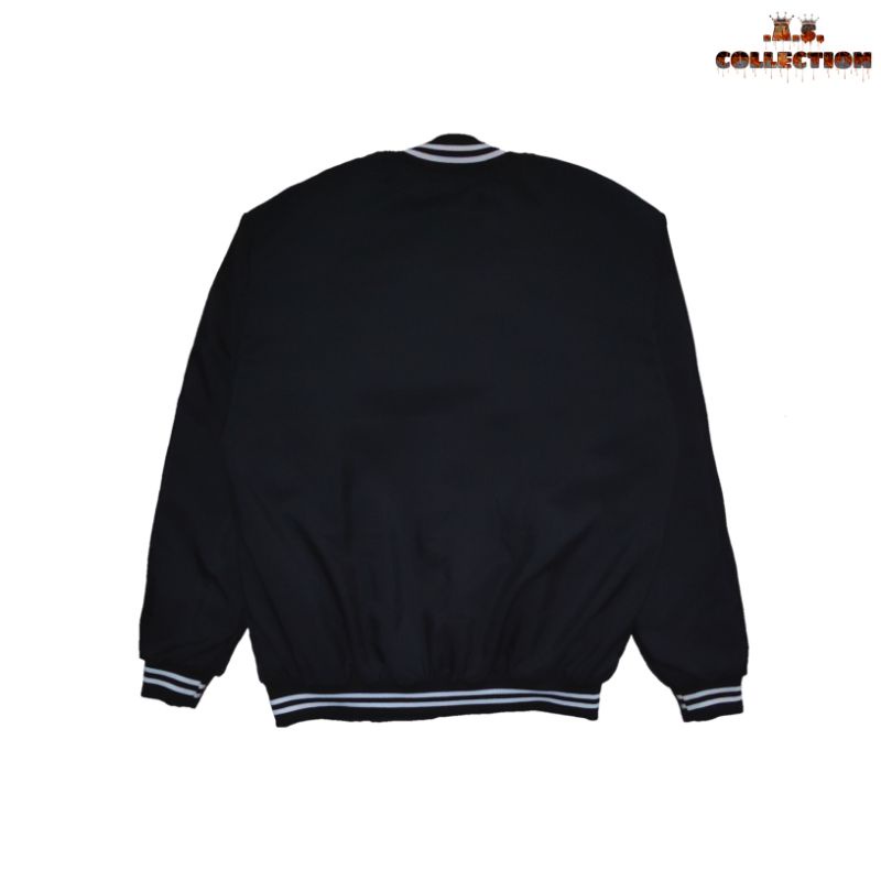 ใหม่ PLAIN VARSITY/VARSITY BASEBALL JACKET PLAIN ผู้ชาย/ผู้หญิงสามารถ