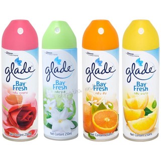 Glade Bay Fresh เกลด เบย์ เฟรช เสปรย์ปรับอากาศ น้ำหอมปรับอากาศ ขจัดกลิ่น ปรับอากาศ ลดเชื้อแบคทีเรีย