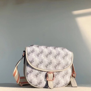 COACH HITCH CROSSBODY WITH HORSE AND CARRIAGE PRINT