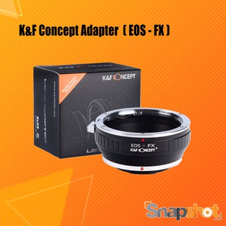 K&amp;F Adapter สำหรับแปลงเลนส์ Canon to Fuji ( EOS-FX )