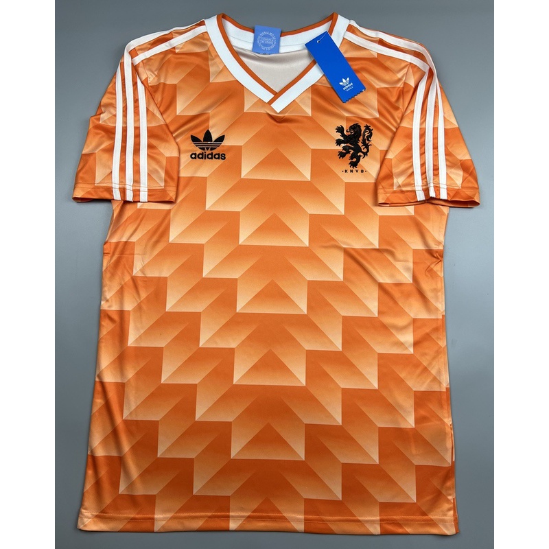 เสื้อบอล ย้อนยุค ทีมชาติ ฮอลแลนด์ 1988 เหย้า Retro Holland Netherlands Home เรโทร คลาสสิค