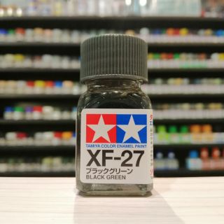 สี TAMIYA : XF-27 BLACK GREEN