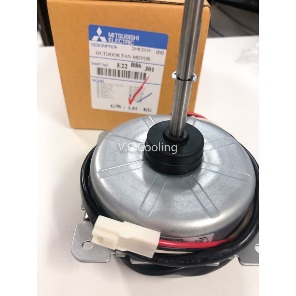 Mitsubishi Electric มอเตอร์คอยร้อน รุ่น MU-E10VC-RB1 , MU-FG0VC-M1 , MU-GF25VA-E1 , MU-GF10VC-P1 Par