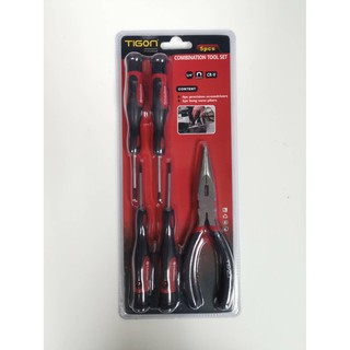 TIGON ชุดเครื่องมือเอนกประสงค์ 5 ชิ้น COMBINATION TOOL SET รุ่น HZE-8576