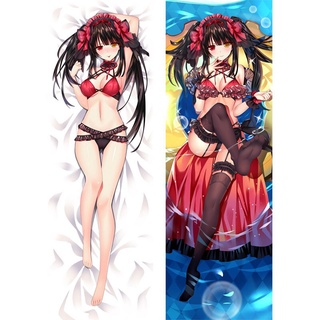 พร้อมส่ง ปลอกหมอน ลายอนิเมะญี่ปุ่น Date a Live Tokisaki Kurumi Dakimakura ขนาด 150*50 ซม. ของขวัญ สําหรับผู้หญิง