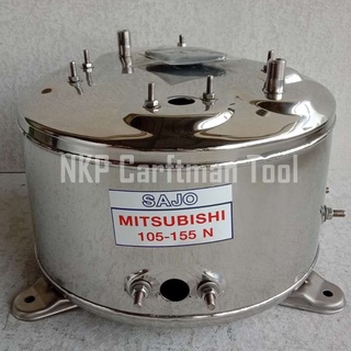 ถังปั้มน้ำสแตนเลส SAJO สำหรับ มิตซูบิชิ MITSUBISHI รุ่น 105-155 N รุ่นหนา ประกอบง่าย คุณภาพสูง