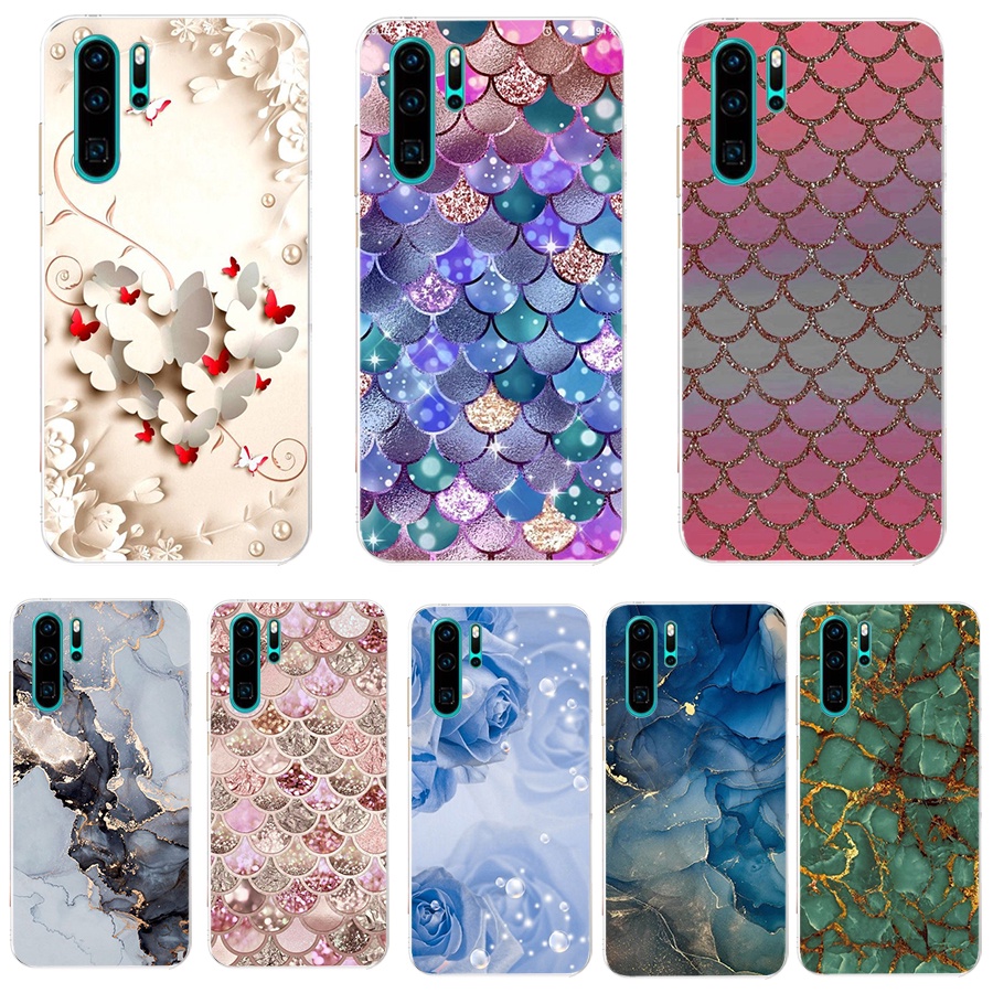 เคส huawei p30 p30 Pro P40 P40 Pro ใส TPU ซิลิโคน เคสนิ่ม