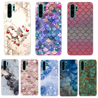 เคส huawei p30 p30 Pro P40 P40 Pro ใส TPU ซิลิโคน เคสนิ่ม