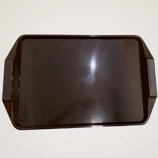 Figure ถาดเสริฟพลาสติกมีที่จับ ถาดเสริฟพลาสติกABS ขนาด 12x17 นิ้ว, 13x20 นิ้ว รุ่น T128/129