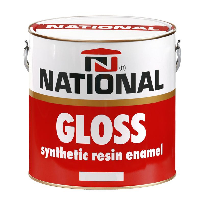 เนชั่นแนล สีน้ำมัน สีทาเหล็ก สีทาไม้ สีน้ำมันเคลือบเงา แกลลอน3.785L.