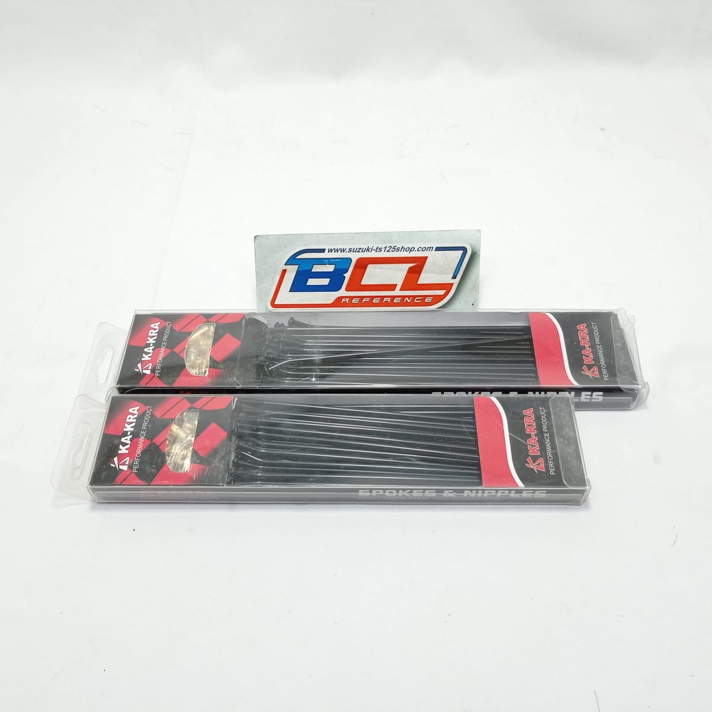 FINGER RUJ ชุด FRONT REAR SET KLX150 R17 9X185/190-9X190/190 ยี่ห้อ KA-KRA