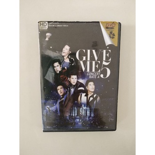 DVD คอนเสิร์ต GIVE ME 5  ราคา 40 บาท