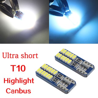 หลอดไฟ T10 LED 194 W5W 24smd Chipset LED สำหรับติดป้ายทะเบียนรถยนต์