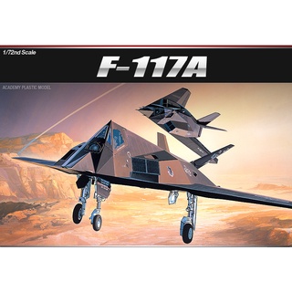 โมเดลประกอบ Academy Model 1/72 AC12475 (2107) F-117 STEALTH