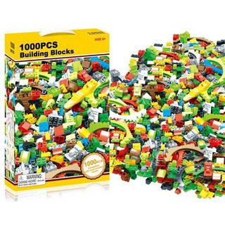 ชุดตัวต่อเลโก้ 1000 ชิ้น Building Blocks ตัวต่อของเล่นเด็ก ตัวต่อของเล่น ตัวต่อหลายชิ้น ตัวต่อเสริมพัฒนาการเด็ก