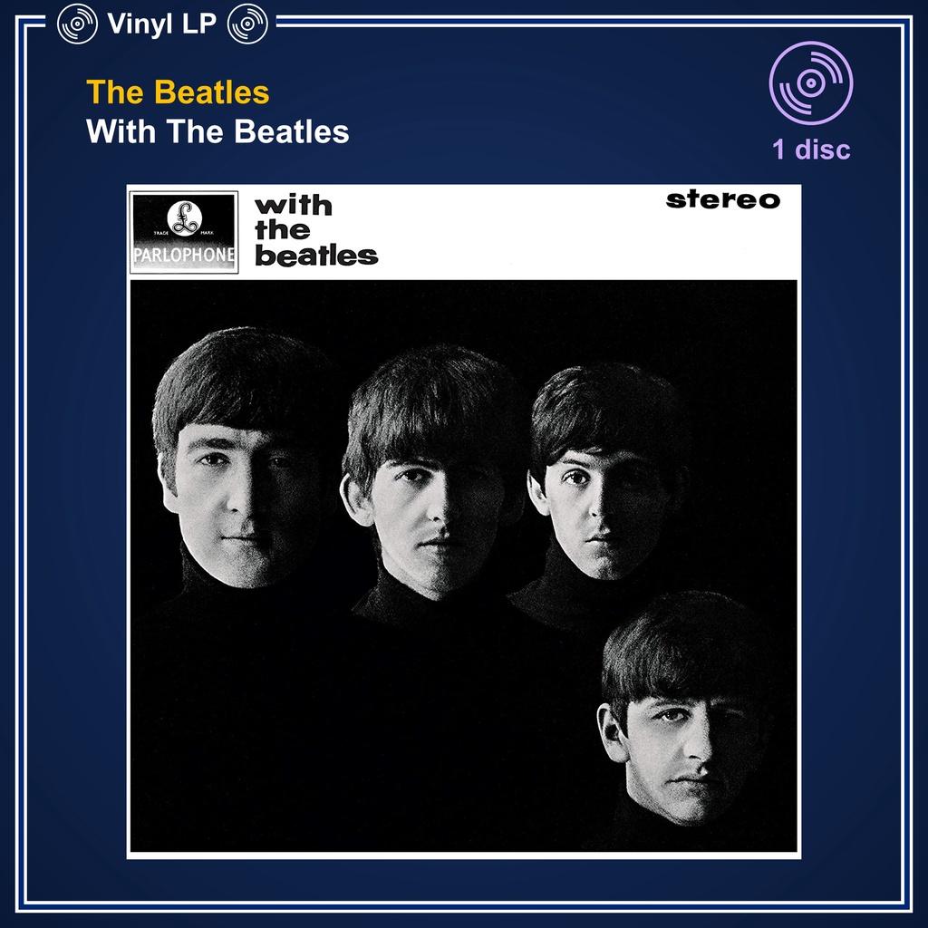 [ ออก E-Tax ได้ ] [แผ่นเสียง Vinyl LP] The Beatles - With The Beatles [ใหม่และซีล SS]