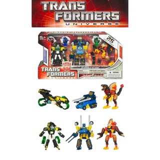 [RARE สินค้าปี 2008] HASBRO : TRANSFORMERS UNIVERSE 3 PACK WARRIOR OF THE THREE WORLD สินค้าใหม่มือ 1 ของแท้ 100%