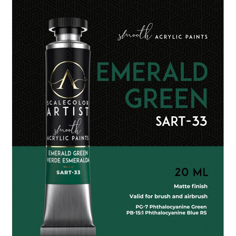 EMERALD GREEN สีโมเดลเกรดพรีเมี่ยม Scale 75