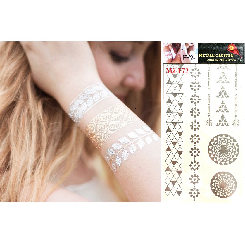 รอยสักเมทัลลิก - F72