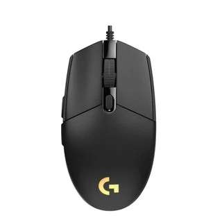 MOUSE (เมาส์) LOGITECH G G102 LIGHTSYNC (BLACK)