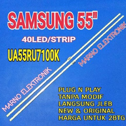 SAMSUNG 55 IN UA55RU7100K LED STRIP BACKLIGHT ไฟ LED TV UA5RU7100