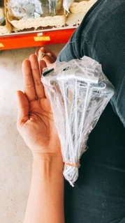 ถูกที่สุด 1 มัดมี 10ชิ้น ❗️ พร้อมส่งทุกขนาด🔥 แข็งแรงทนทาน ✨ตะขอเกาะตะแกรง ฮุก Hook