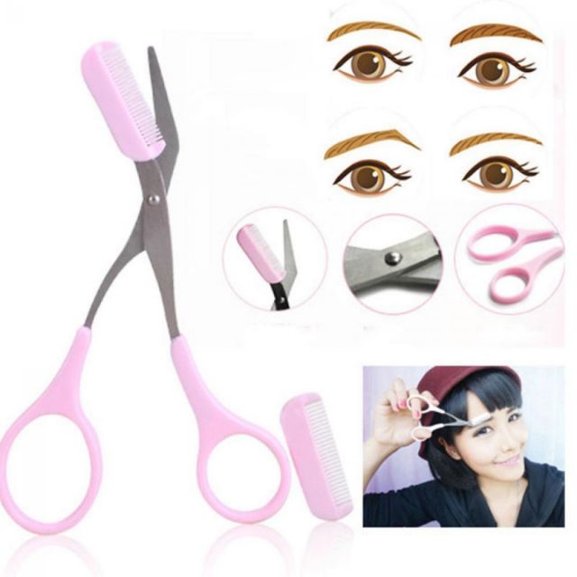 กรรไกรตัดขนคิ้ว(พร้อมส่ง)-สุดน่ารักมากงานดีคมกริบ - รูปที่ 5