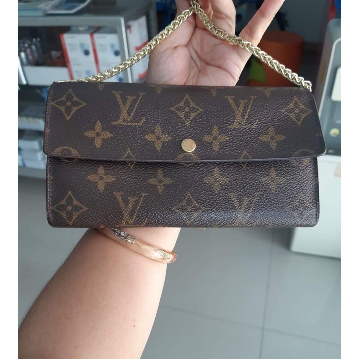 กระเป๋าสตางค์LV  Sarah MonogramLouis Vuitton หลุยส์วิตตอง แท้💯% พร้อมกล่อง