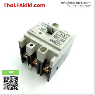 พร้อมส่ง,(D)Used*, NF30-FA No Fuse breaker ,เบรกเกอร์โนฟิวส์ สเปค 3P 10A ,MITSUBISHI (66-002-636)