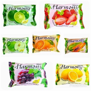 สบู่ผลไม้ HARMONY 1แพคมี10ก้อน