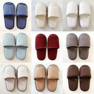 Enjoysleeping รองเท้า รองเท้าใส่ในบ้าน โรงแรม Slippers รองเท้าแตะ บุหนานุ่ม