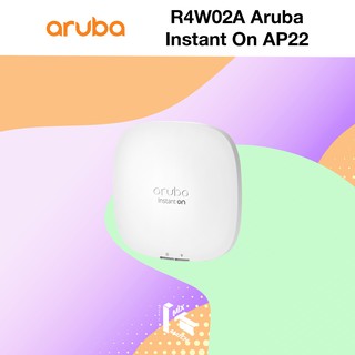 Aruba Instant On AP22 (R4W02A) (RW) Access Point 2x2 11AX. Wi-Fi 6