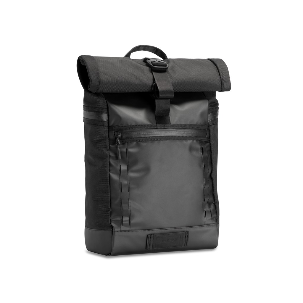 Timbuk2 กระเป๋าเป้ รุ่น Tech Roll Top Backpack - Jet Black (1001-3-6114)